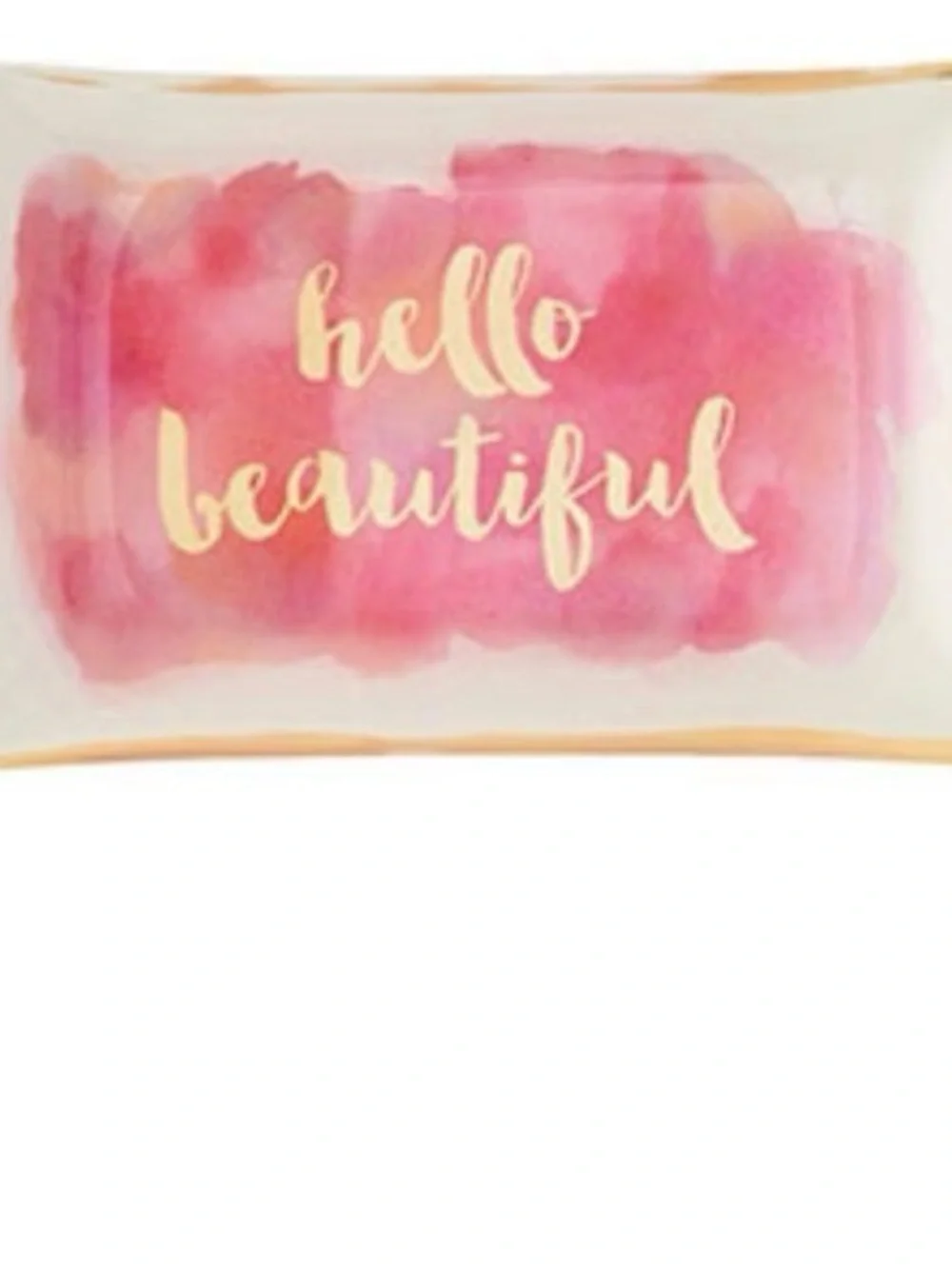 Paper & Source Hello Beautiful Trinket Dish
